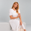 Vestido Midi Branco